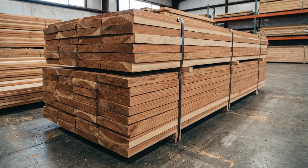 Kiln-dried cedar pallet